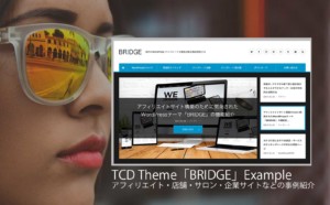 【調べてみた】TCDテーマ「BRIDGE」を使った16サイトを紹介！デモサイトと同じランキングサイト以外の店舗や企業サイトなどの事例も見たい方必見！【WordPress】