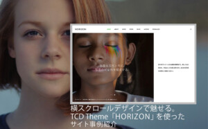 2022年版【調べてみた】TCDテーマ「HORIZON」を使った5サイトを紹介！デモサイトとは違った雰囲気の事例サイトを見たい方必見【WordPress】